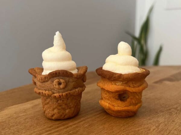 オリジナルのお菓子「土器アイスクリーム」 かわいい見た目に土器ッ
