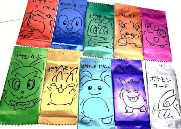 ポケカを引きたい娘のために漫画家がパックを手作り かわいい手描き