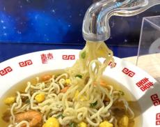 蛇口からラーメン！ラーメン好きの心がざわめく食品サンプル爆誕