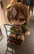 部屋まで運んでもらってるよ」超特大ぬいぐるみの、まさかすぎる運搬