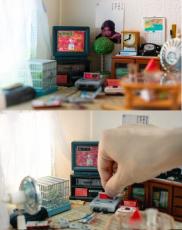 MOTHER2」愛が詰まったジオラマに反響 発売当時の「1994年の夏」を再現