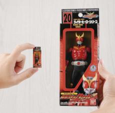 懐かしの“箱入りソフビ”が手のひらサイズに「仮面ライダー ソフビ