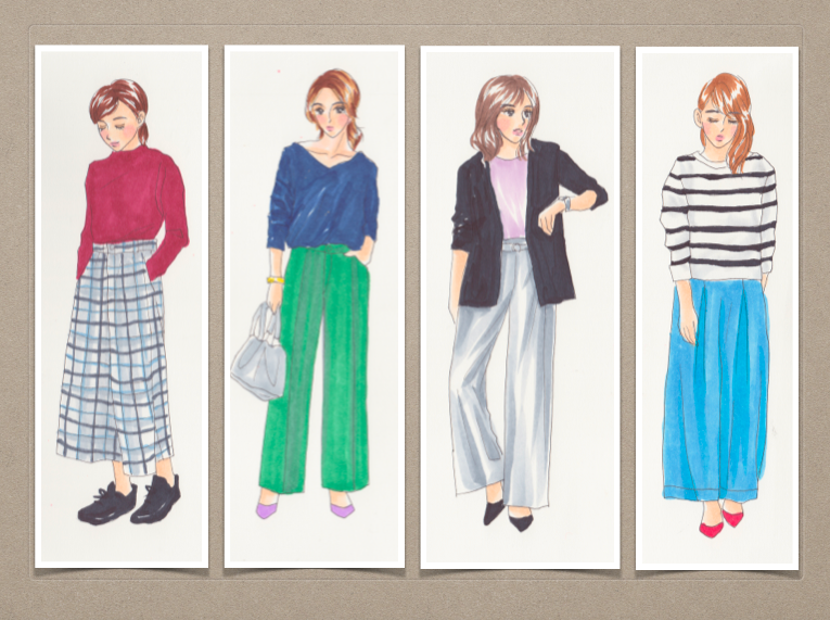40代 太め Sサイズ のワイドパンツ やぼったくならない正解コーデは 記事詳細 Infoseekニュース
