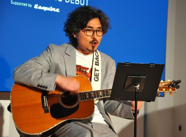小澤征悦さんが自作の歌披露　都内で「BMW 5シリーズ ツーリング」発売イベント