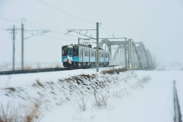 この冬も青森で酒のあで雪見列車　雪原と荒波とマグロと地酒を堪能