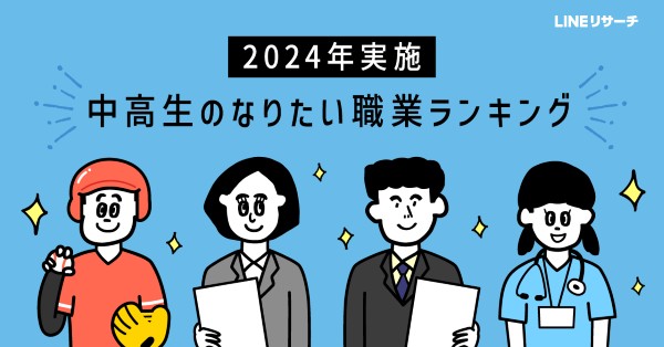 中高生のなりたい職業調査　高校生は男女ともに公務員がトップ！　