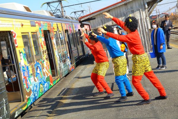 秩父鉄道が節分豆まきトレイン運行　2月2日、改札前で恵方巻の販売も