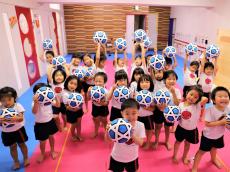子どもが自力で組み立てるサッカーボールでSDGs