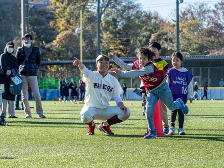 早稲田大学野球部が本気で取り組む子供の遊び場とは