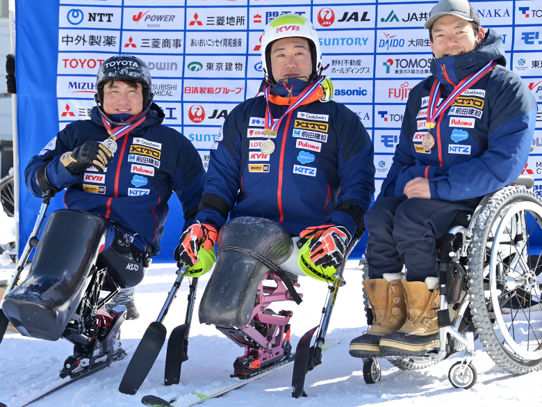 北京パラリンピック前のラストレース！　アルペンスキー男子座位３人が躍進を誓う