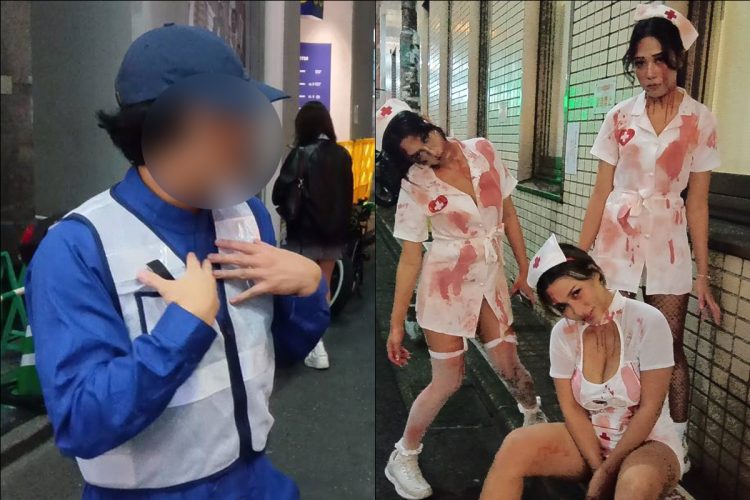 【渋谷ハロウィン】コスプレ女性をナンパする“ニセ警備員”が起こした混乱「外国人2人組が交番に連れていかれた」軽犯罪法違反に該当する可能性も