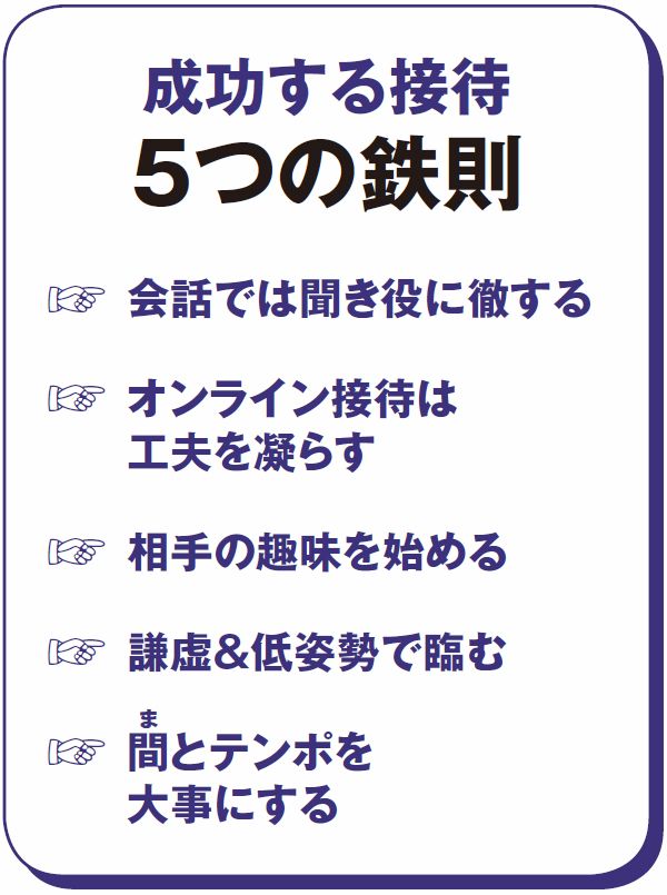 会えなくても好感度100倍! オンライン接待が絶対に成功する｢5つの鉄則｣