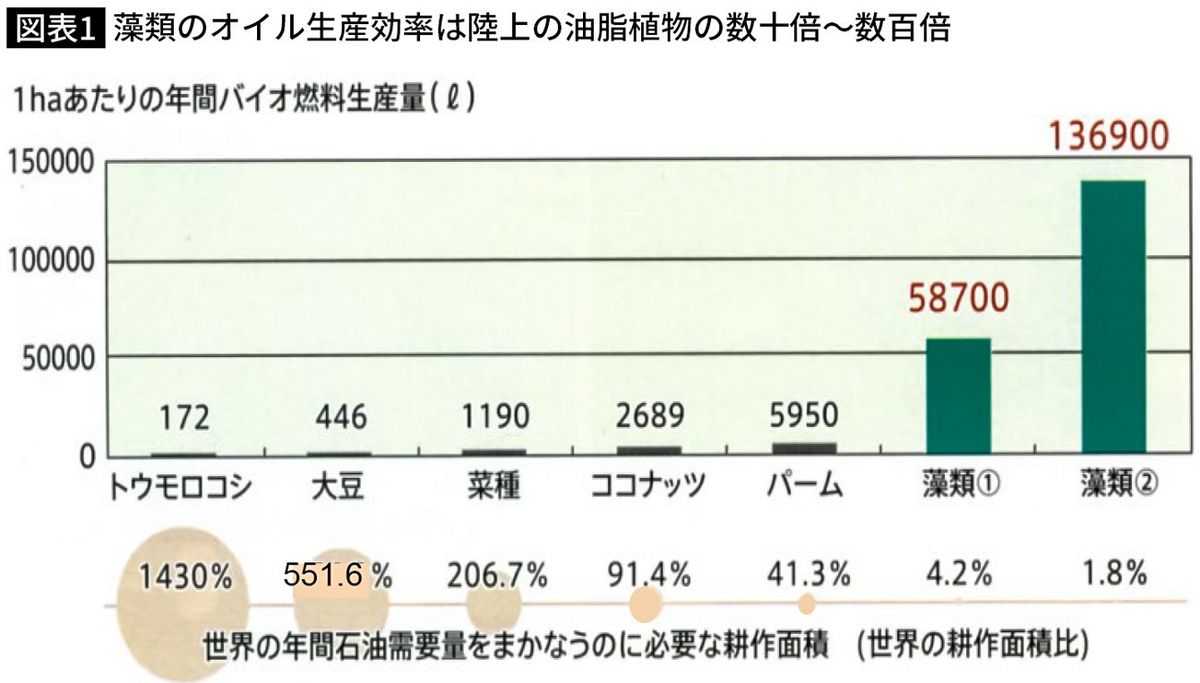 ｢日本を産油国にする｣と宣言して顰蹙を買った藻類バイオマスエネルギーが､再び注目される3つの理由【2022編集部セレクション】