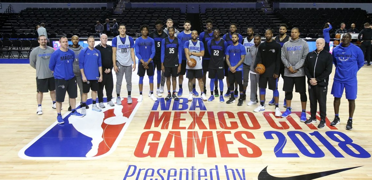 NBA選手やレジェンドたちがメキシコに到着！