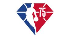 NBAが2021-22シーズンに迎えるリーグ創設75周年の記念ロゴを公開