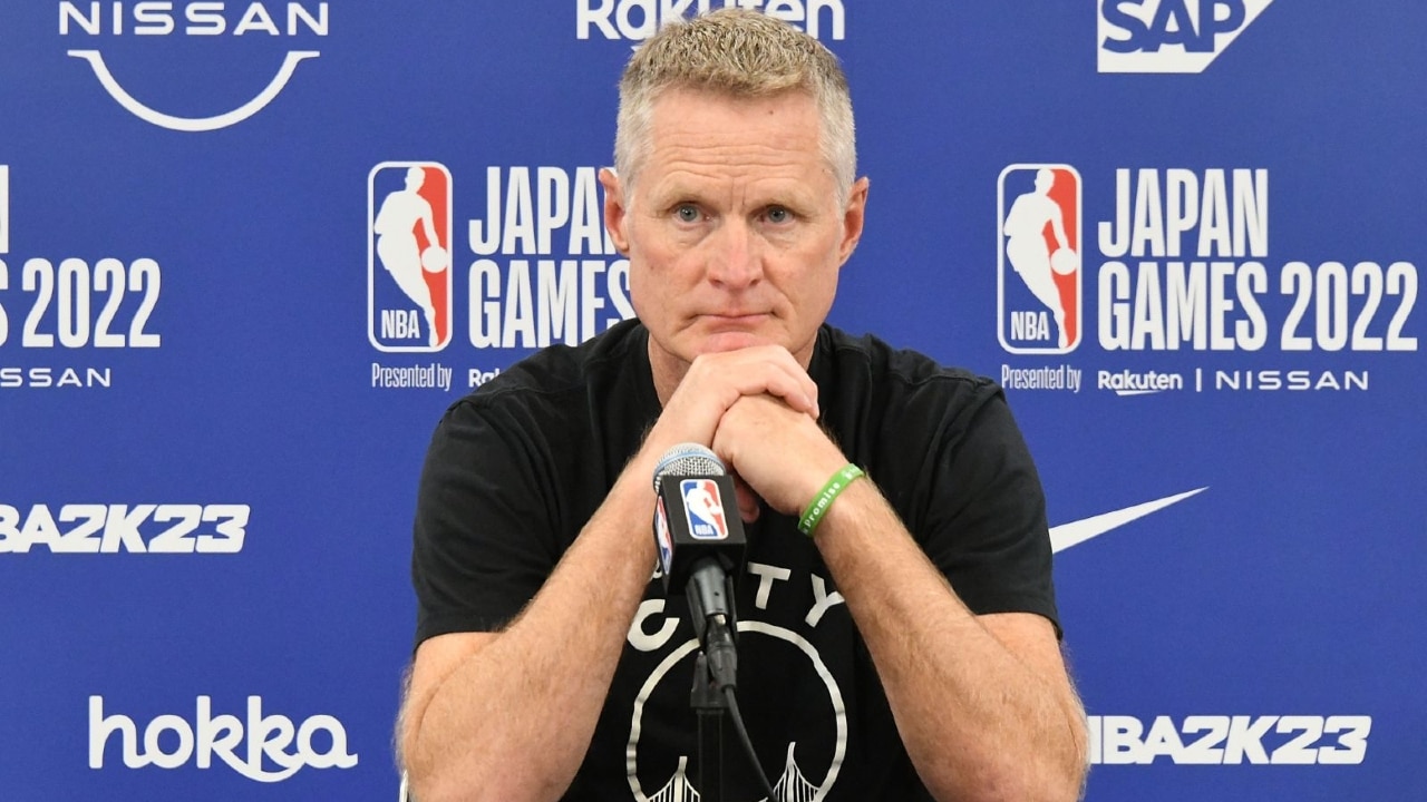 スティーブ・カーHC「日本には素晴らしいバスケ愛を持った人たちがいる」【NBA Japan Games 2022】