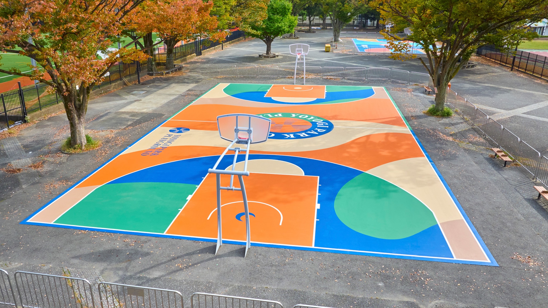 ストリートバスケットボールの&amp;quot;聖地&amp;quot; 代々⽊公園バスケットボールコートがリニューアル