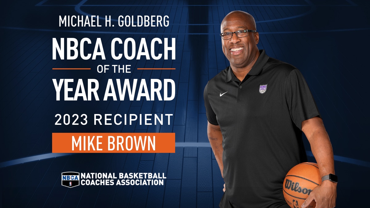 キングスのマイク・ブラウンHCがNBAコーチ協会が選出する最優秀HC賞を受賞