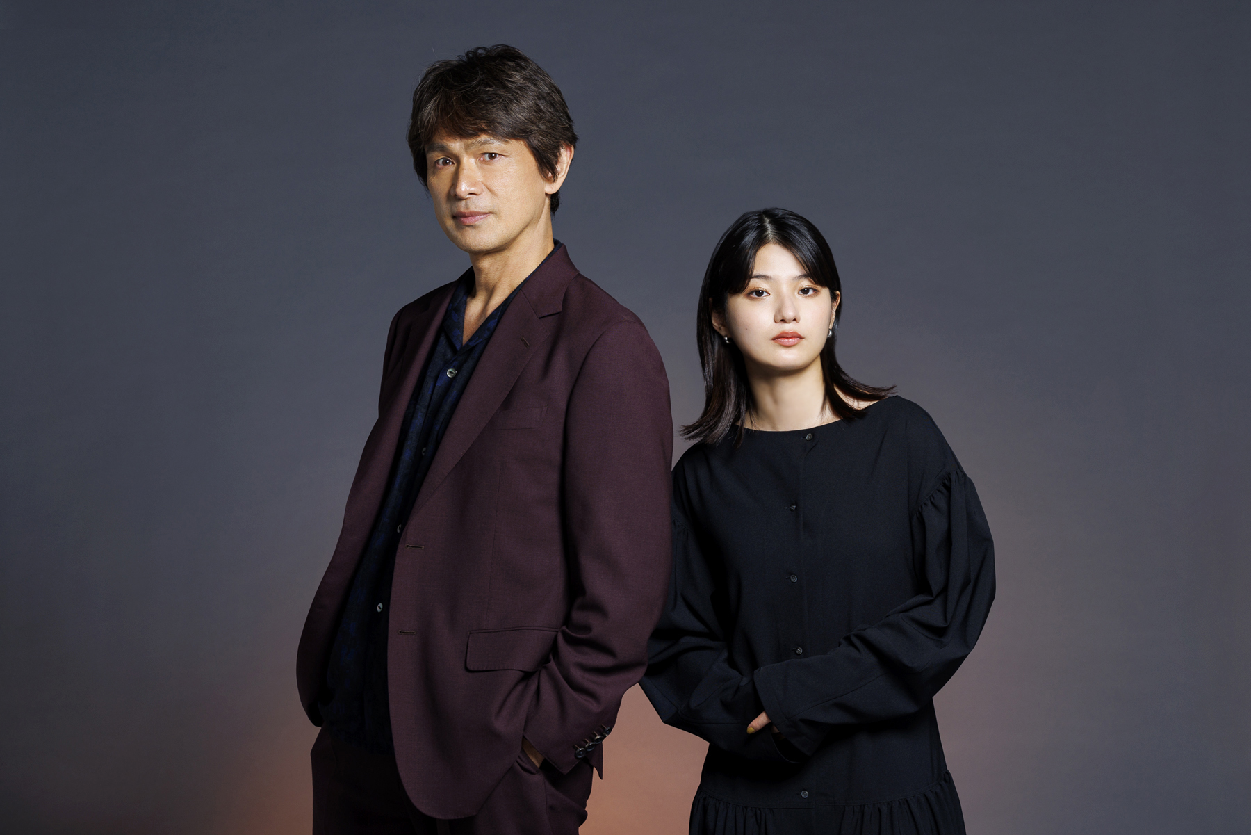 江口洋介×蒔田彩珠インタビュー　ドラマ『誰かがこの町で』出演