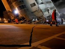 台湾・花蓮でM6．0以上の地震が15時間以内に3回発生