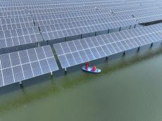 河北省唐山市、水面太陽光発電プロジェクトが稼働開始―中国