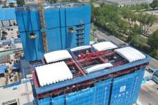 山東省のビル建設装置、5日で1フロアを完成―中国