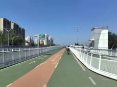 北京初の自転車専用道路、累計走行台数が935万台超