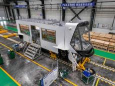 四川省の工場、水素を動力源とする新型スマート列車を製造―中国