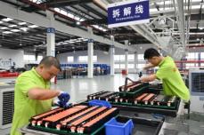 重慶の工場で「よみがえる」廃棄バッテリー―中国