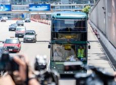 水素燃料バスが複数のトンネルを越え、香港島・九竜・新界を初走行