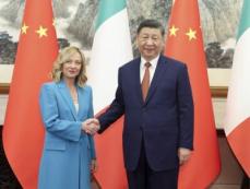 習近平主席、イタリアのメローニ首相と会談―中国