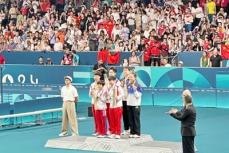 ＜卓球＞表彰式で中韓朝の選手が和気あいあい記念撮影、中国ネット「涙が出た」「これぞ五輪の意義」