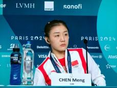 ＜卓球＞福原愛さんが五輪女子シングルス2連覇の陳夢を祝福