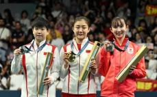 パリ五輪金メダル数ランキング、中国が1位タイ