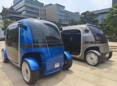 中国企業が開発した小型自動運転バス「Robobus」