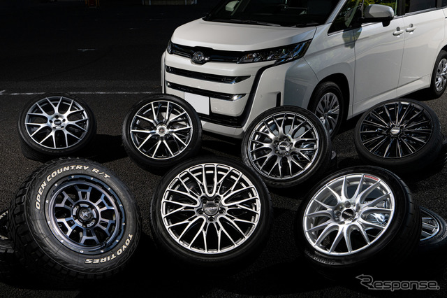 ノア、アルミンまとめ トヨタ ノア】スポーティからちょい上げ系まで雰囲気激変！ ホイール