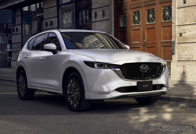 マツダ CX-5、特別塗装色「ロジウムホワイトプレミアムメタリック」を追加