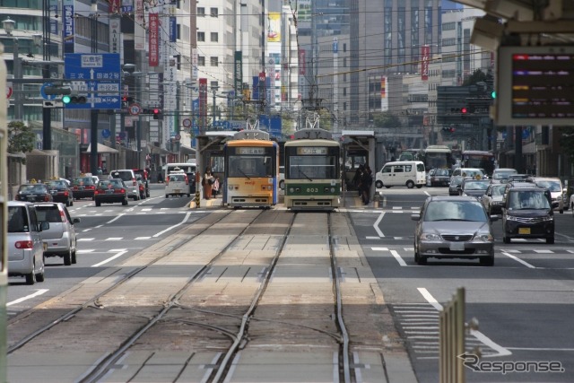 広島市中心部の路線バスが均一運賃エリアを拡大、路面電車と運賃同額化