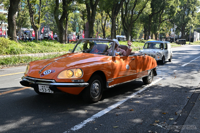 歴史的名車や希少車が名古屋の中心市街をパレード…コッパ・チェントロ・ジャッポーネ