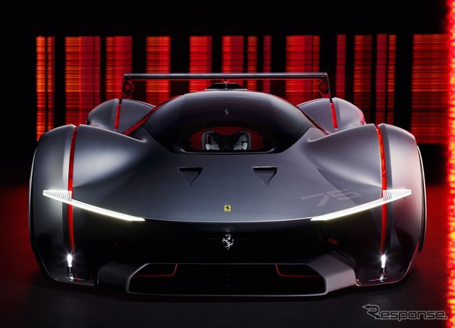 フェラーリ初の仮想スポーツ、最高速350km/h以上のハイブリッド…『ビジョン・グランツーリスモ』発表