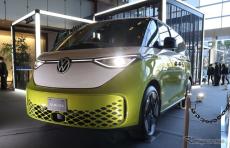 VW ID.Buzz が東京に登場、注目！---日本導入は未定だが