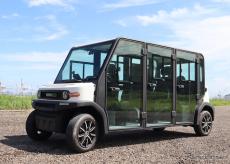 観光地向けにグリーンスローモビリティ、2機種を発売…EVモーターズジャパン
