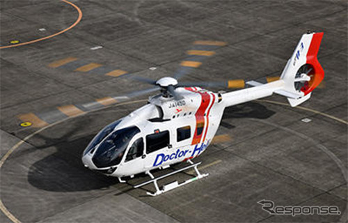 最新型ヘリコプター「H145 / BK117 D-3」、ドクターヘリとして納入…川崎重工