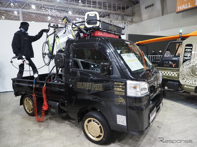 カーゴからスポーツ、車上泊までダイハツ『ハイゼット』8態…東京