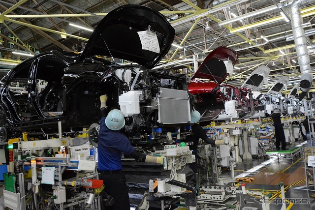 トヨタ自動車、2023年の世界生産台数は上限1060万台、1割程度下方リスクも