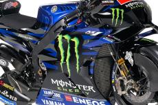 モンスターエナジー＆ヤマハカラーが融合！MotoGP 2023年マシン『YZR-M1』を披露