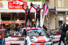 2023年WRC開幕戦、トヨタが1-2フィニッシュ　勝田は6位