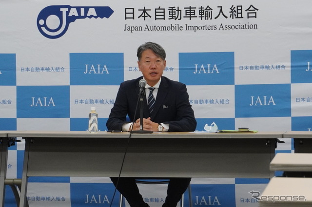 JAIA 上野理事長「外国メーカー車のシェアは1988年の統計開始以来最高に」