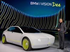 BMWが次世代EV提案、人とコミュニケーション可能［詳細写真］