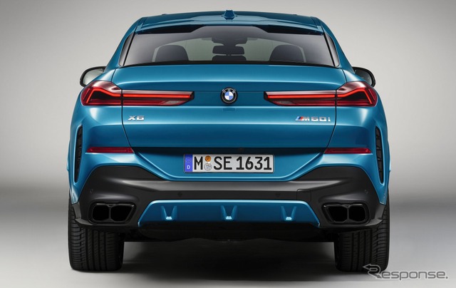 BMW X6 改良新型に530馬力の「M60i」、0～100km/h加速は4.3秒
